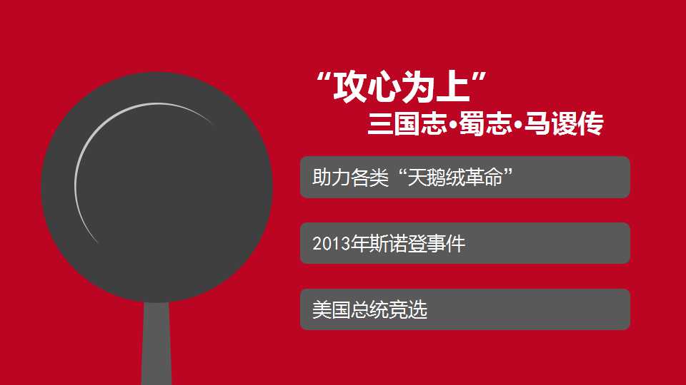王春雷 交流网络战争幻灯片4